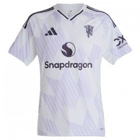 Manchester United Yoro 15 Børn Udebane 2025-26 - Fodboldtrøjer (S/S)